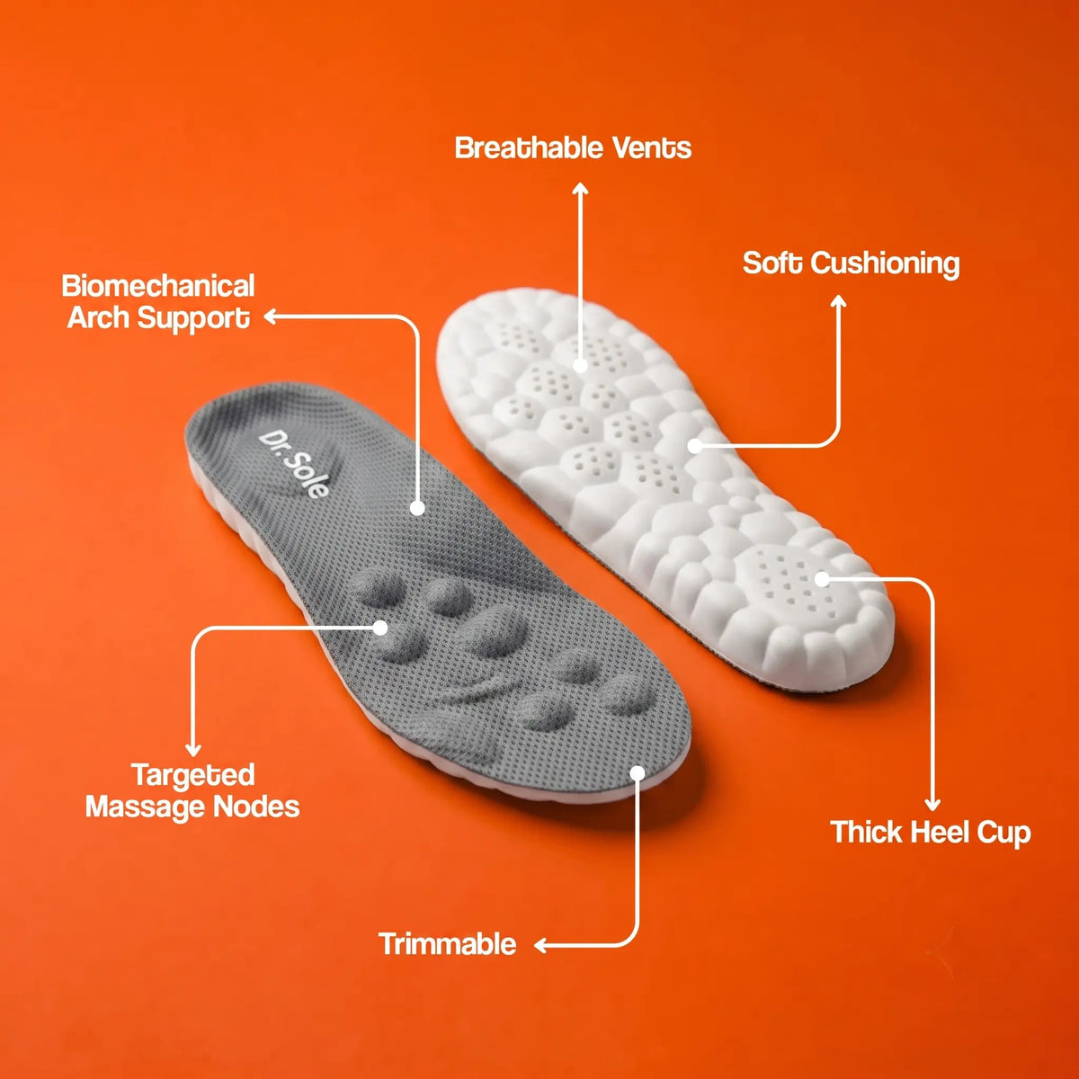 Dr. Sole Orthotic 4D Pain Relief Insoles
