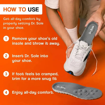 Dr. Sole Ortho 4D Pain Relief Insoles
